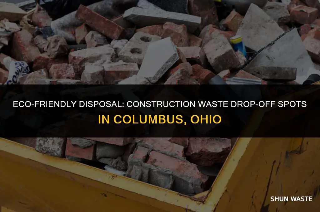 where can i drop off construction waste columbus ohio