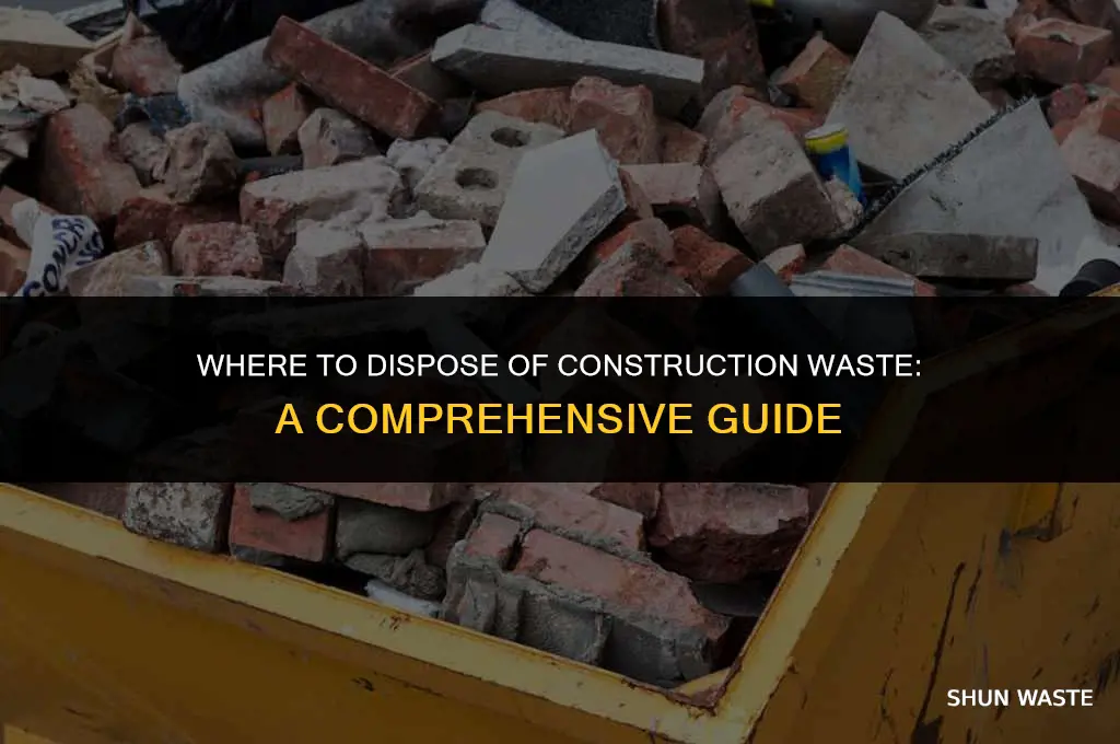 where can i drop-off construction waste