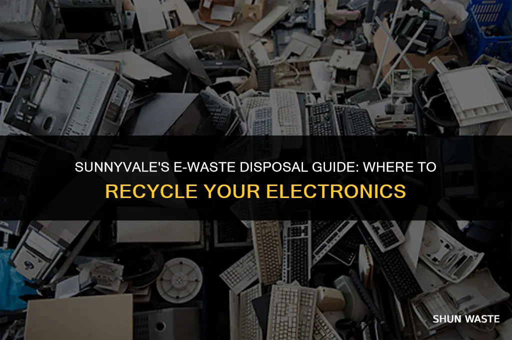 where can i drop off e waste in sunnyvale