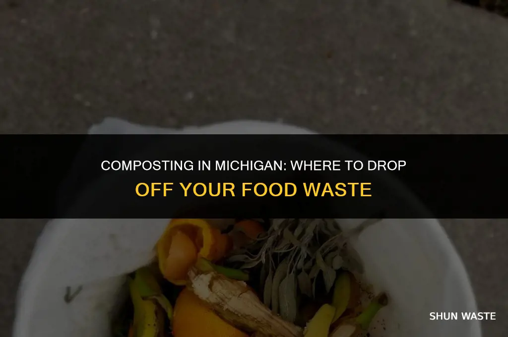 where can i drop off food waste for compost michigan