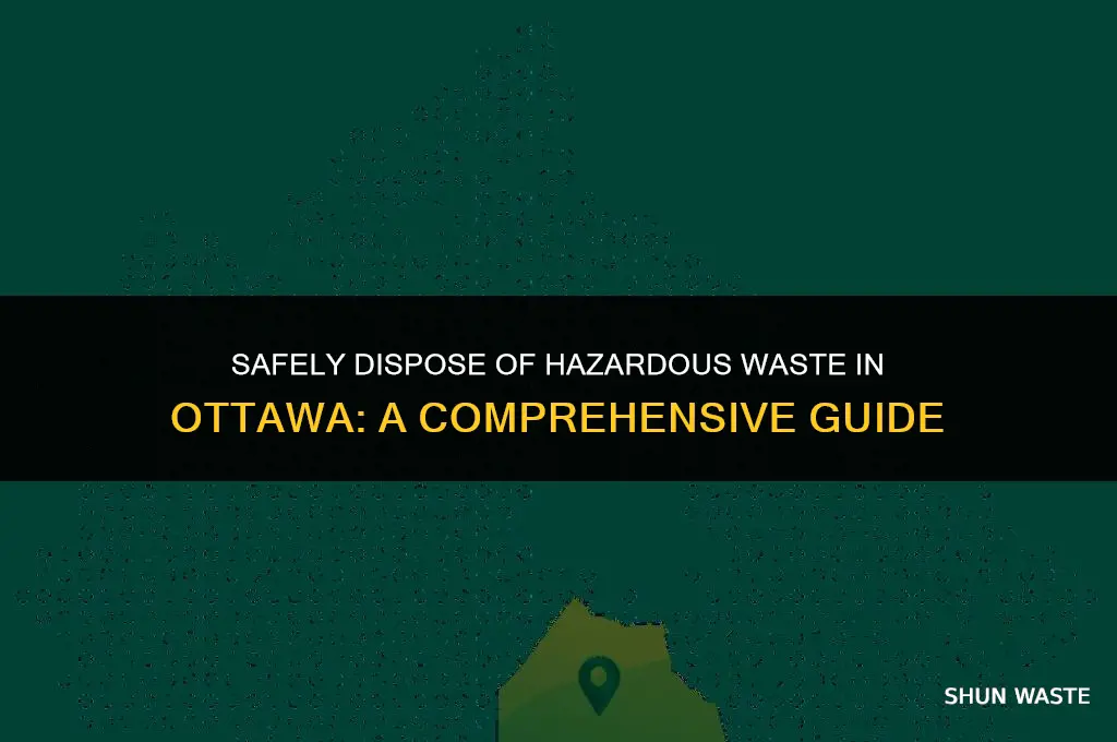 where can i drop off hazardous waste in ottawa