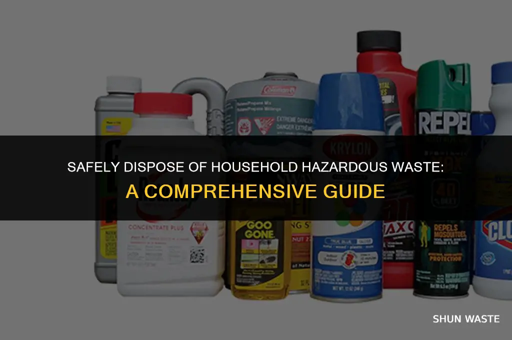 where can i drop off household hazardous waste