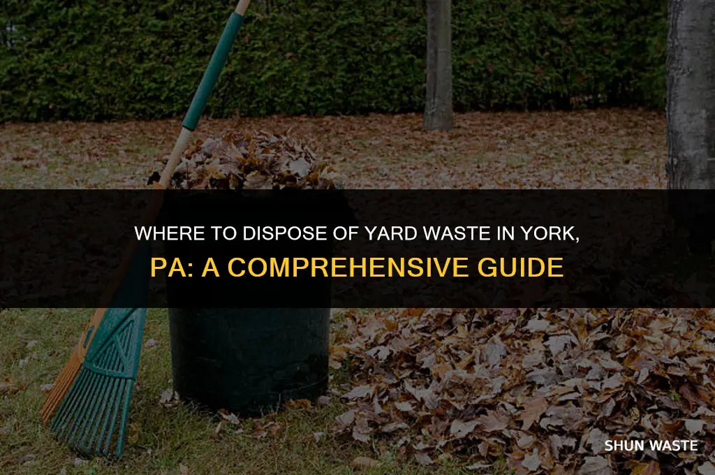 where can i drop off yard waste in york pa