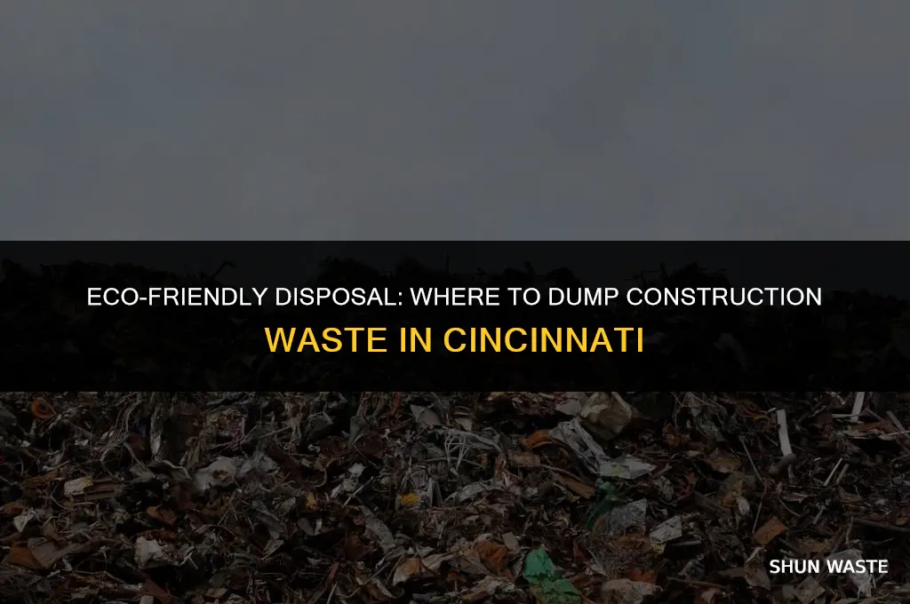 where can i dump construction waste in cincinnati