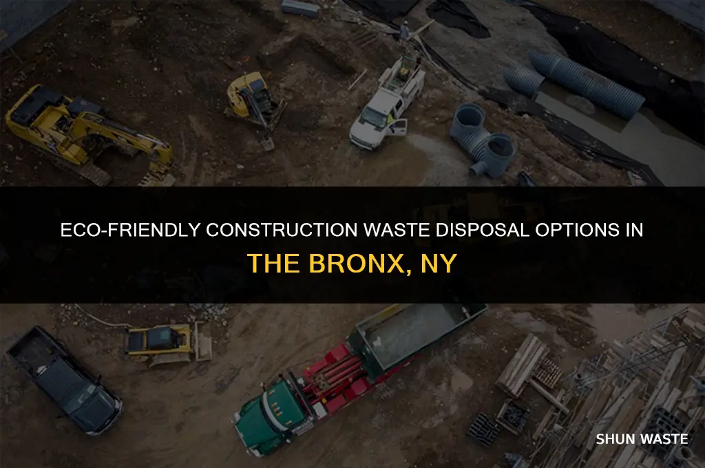 where can i dump construction waste in the bronx ny