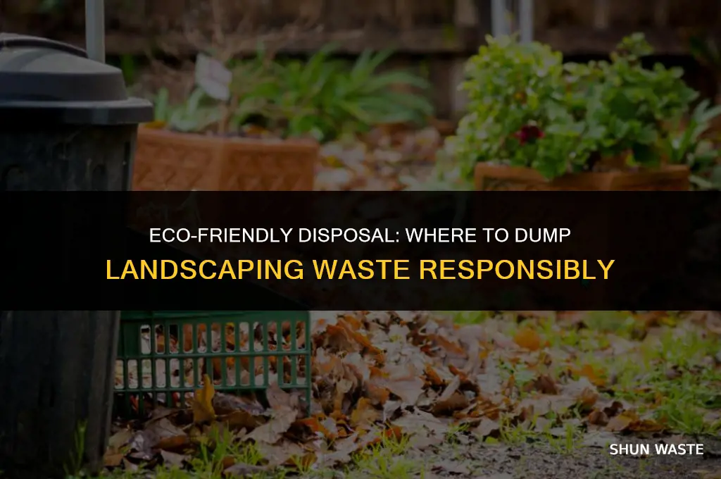 where can i dump landscaping waste