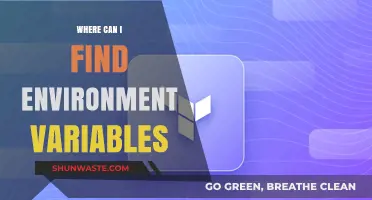 Locating Environment Variables: A Comprehensive Guide for Developers and Users