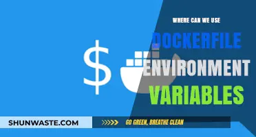 Leveraging Dockerfile Environment Variables in Development and Deployment Scenarios