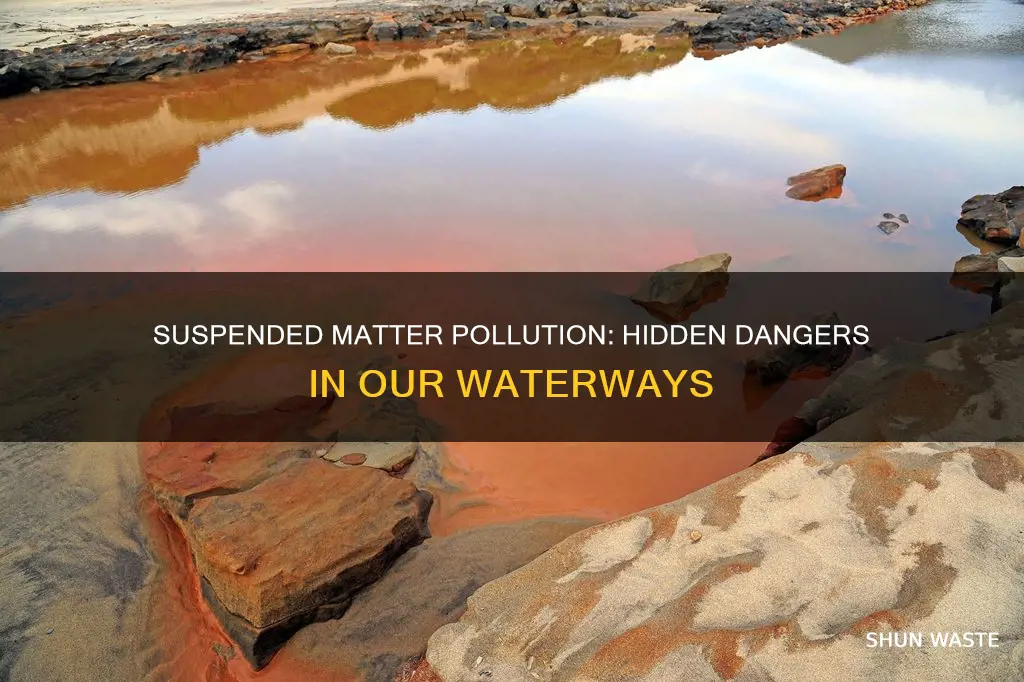 where can you find suspended matter pollution