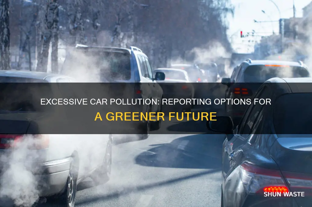 where can you report excessive car pollution pa