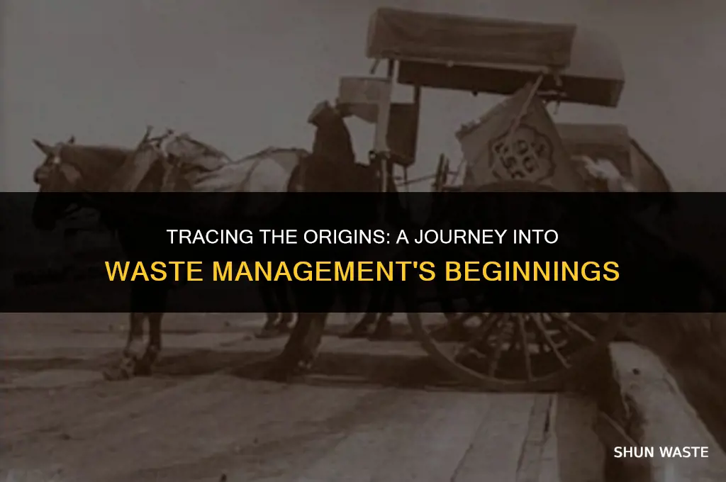 where did waste management start