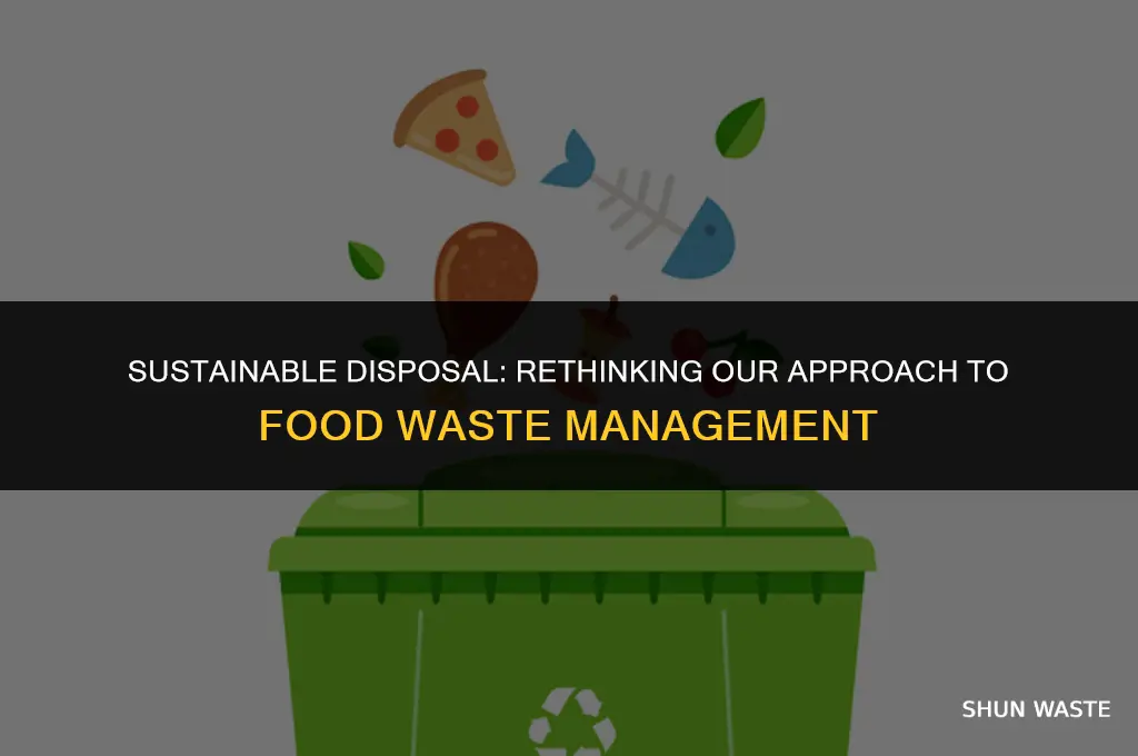 where do we throw our food waste