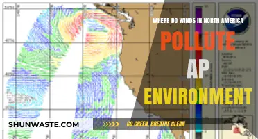 How North American Winds Carry Pollution