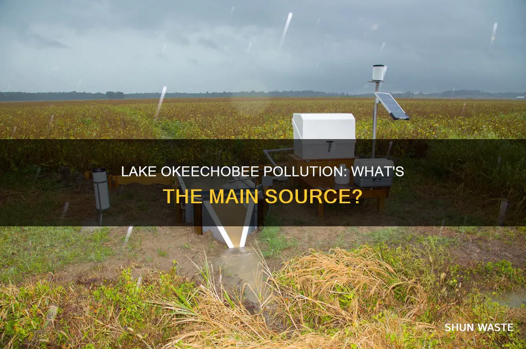 where does lake okeechobee pollution come from