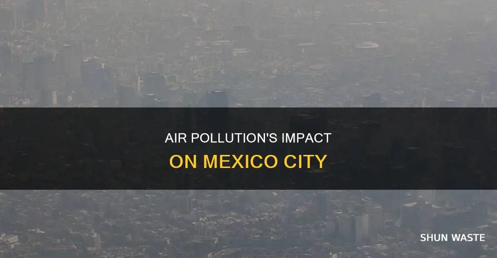 where does mexico city rank in air pollution