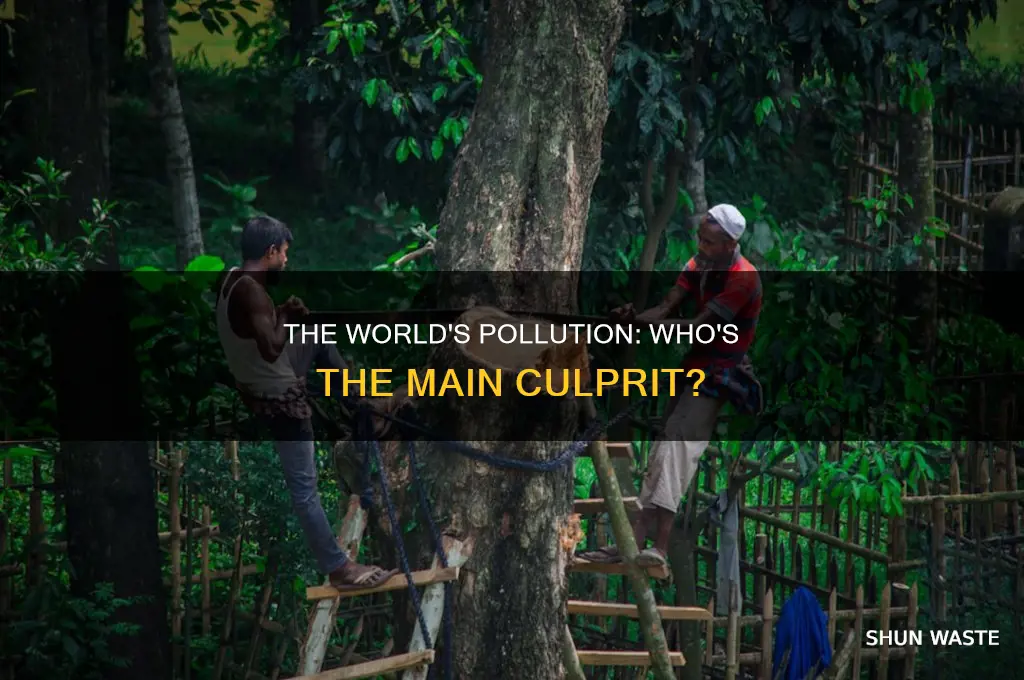 where does most of the worlds pollution come from