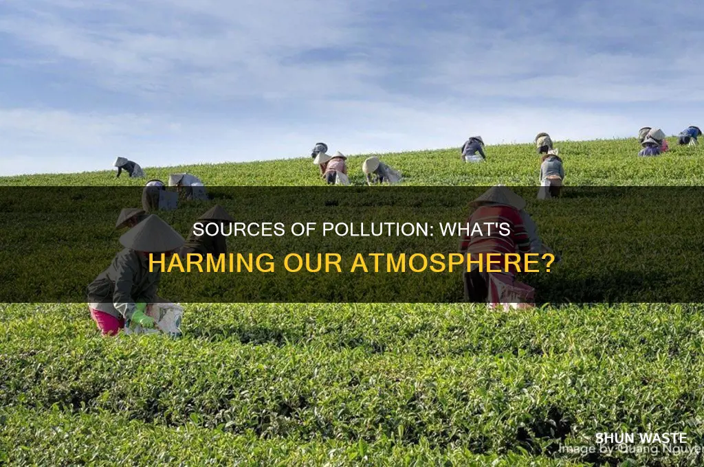 where does most pollution in the atmosphere come from