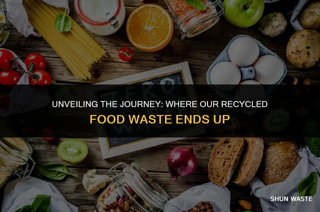 where does our recycled food waste go