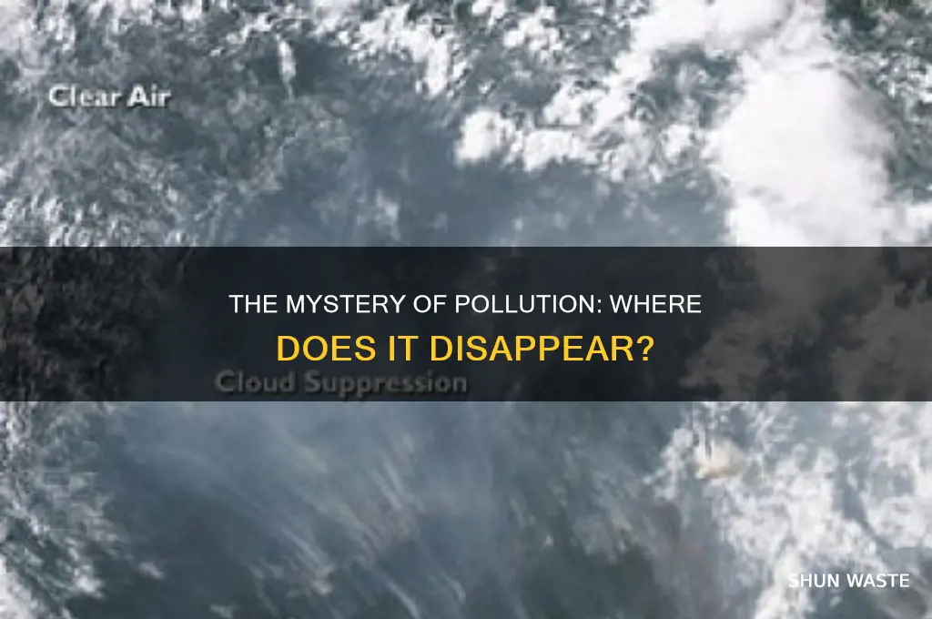 where does pollution go