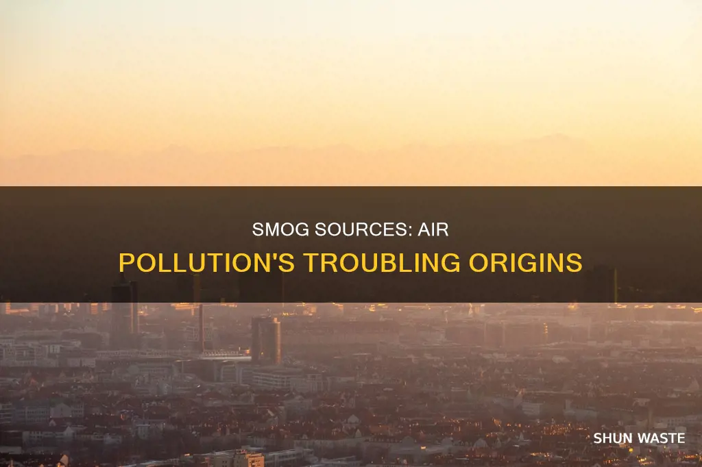 where does smog air pollution come from