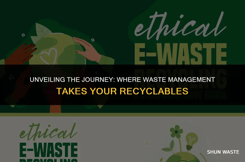 where does waste management take their recyclables
