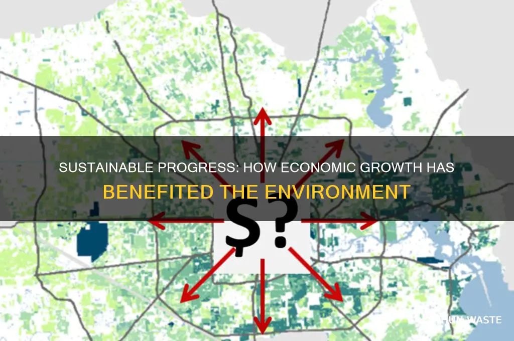where has growth helped the environment