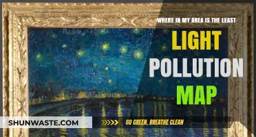 Explore the Night Sky with a Light Pollution Map