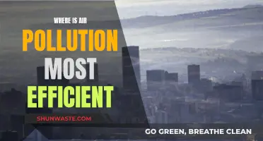 Air Pollution's Most Efficient Havens