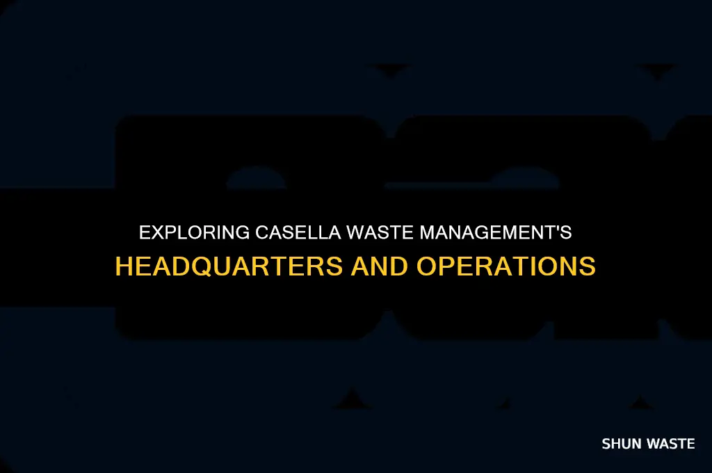 where is casella waste management located