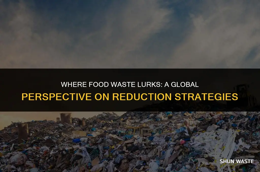 where is food waste most common