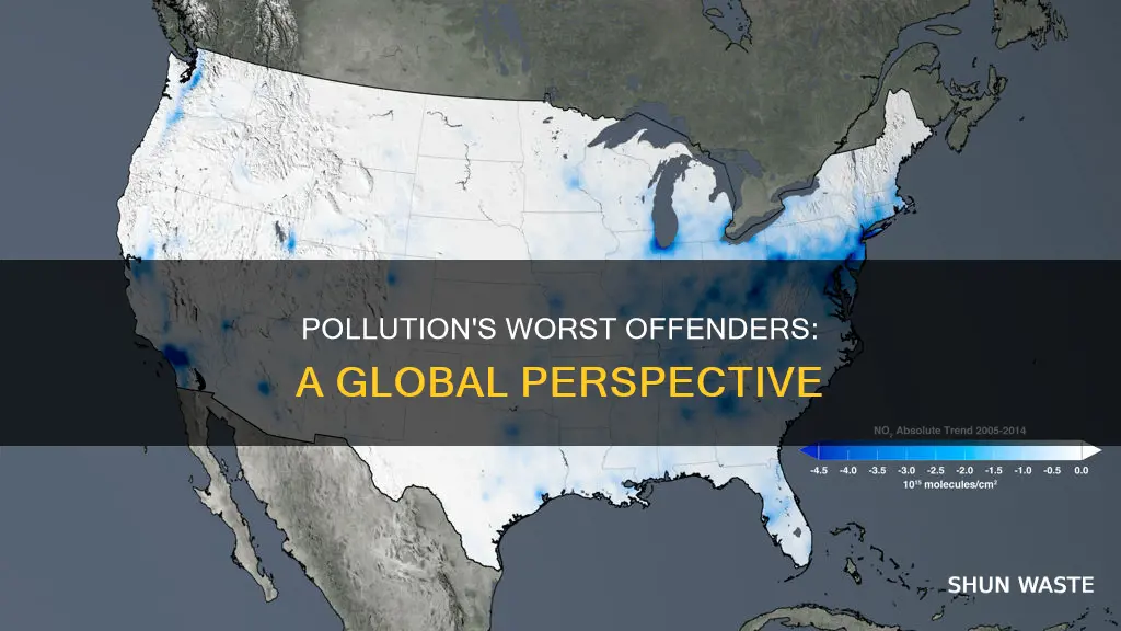 where is pollution the worst