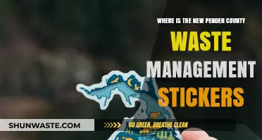 Where to Find the Latest Pender County Waste Management Stickers