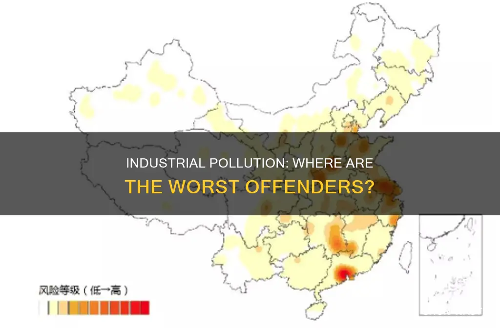 where is there a lot of pollution