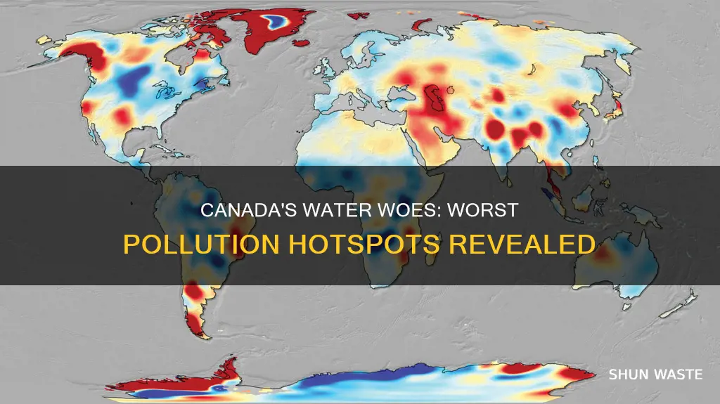 where is water pollution the worst in canada