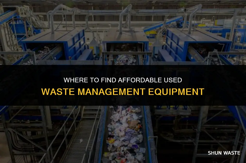 where to buy used waste management company equipment for sale