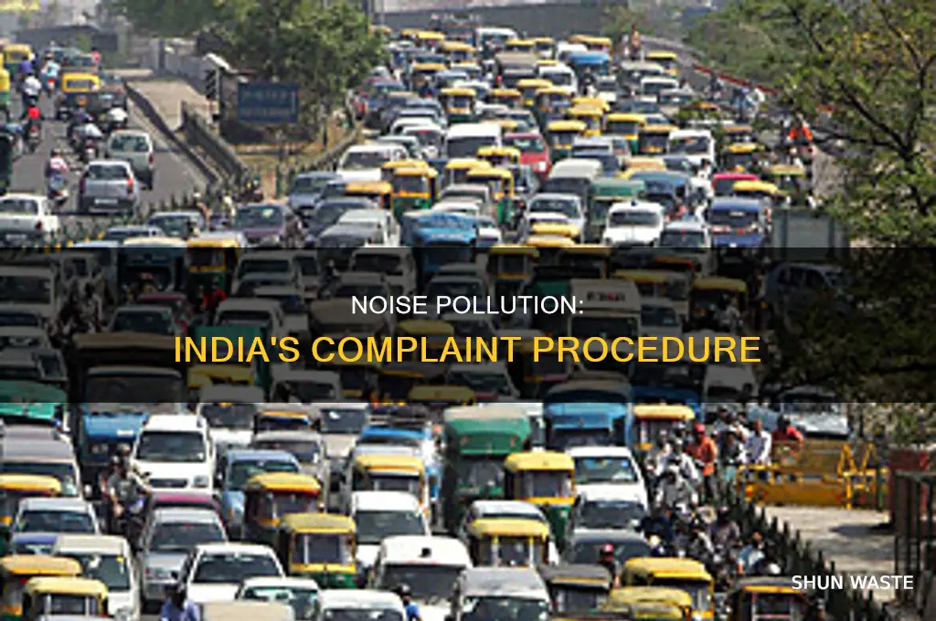 where to complain about noise pollution in india