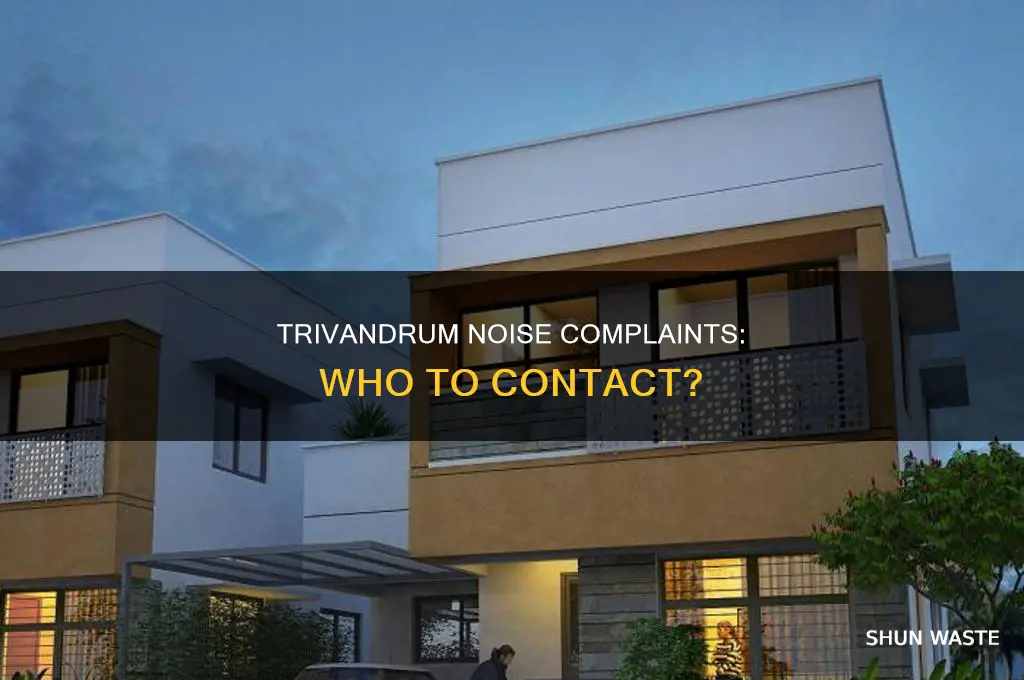 where to complaint against noise pollution in trivandrum