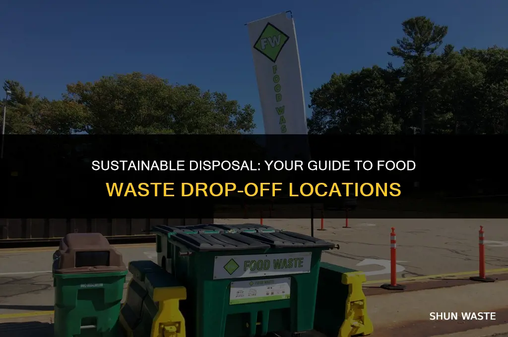 where to drop off food waste