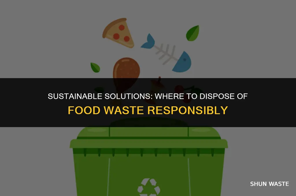 where to get rid of food waste