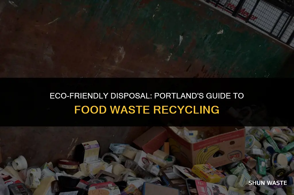 where to go and dump food waste in portland oregon