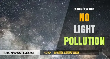 Finding Dark Skies: Escaping Light Pollution