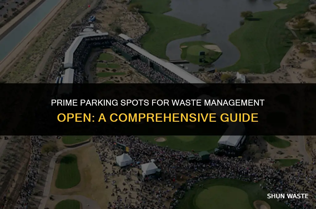 where to park at waste management open