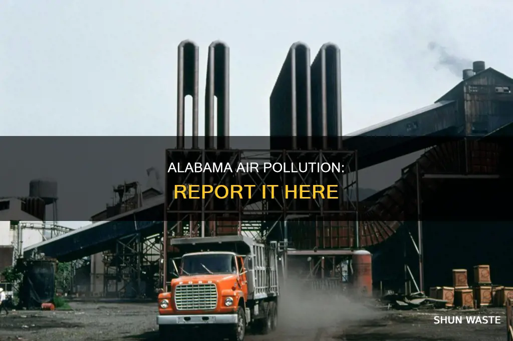 where to report air pollution in alabama