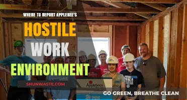 Reporting Applebee's Hostile Work Environment: Steps, Resources, and Support