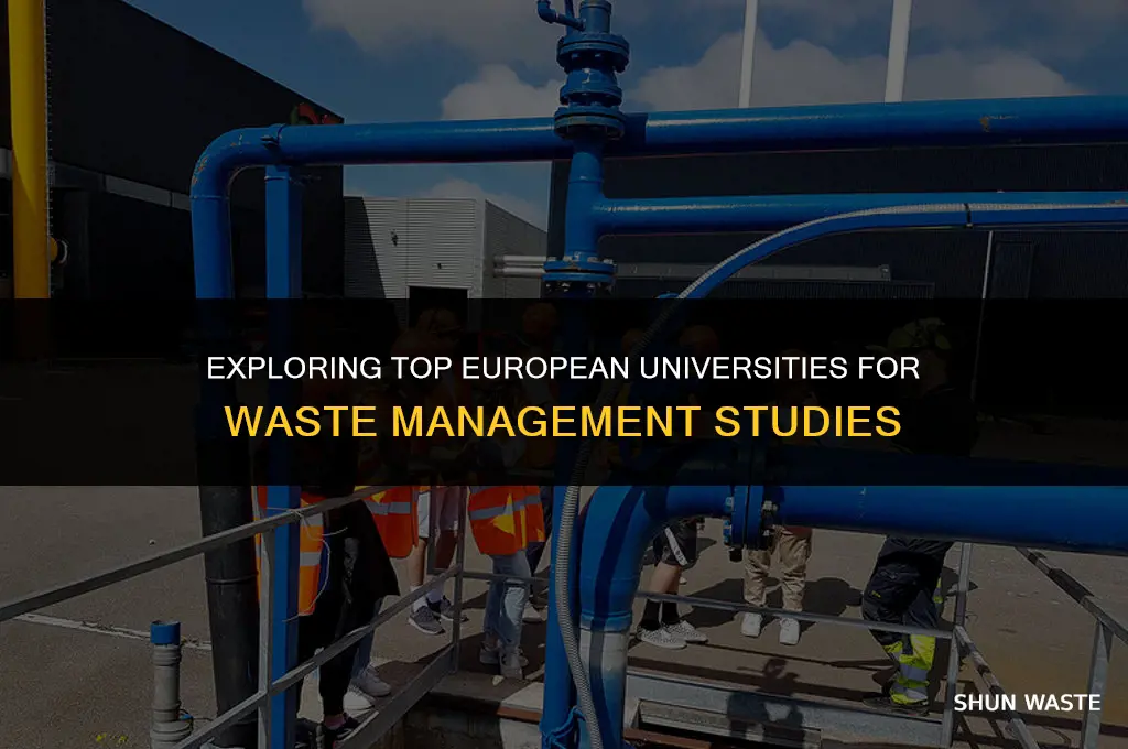 where to study waste management europe