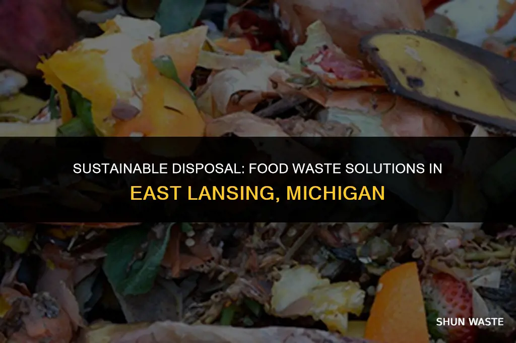where to throw food waste east lansing michigan