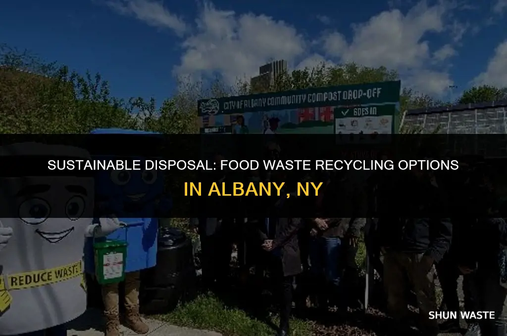 where to trash food waste albany ny