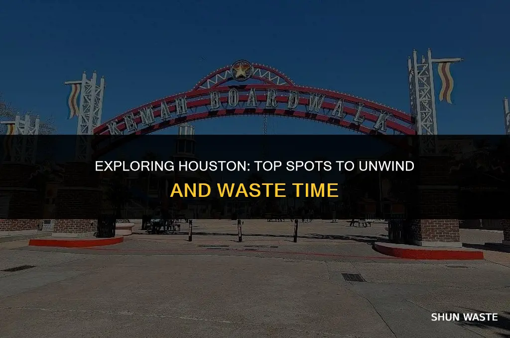 where to waste time in houston