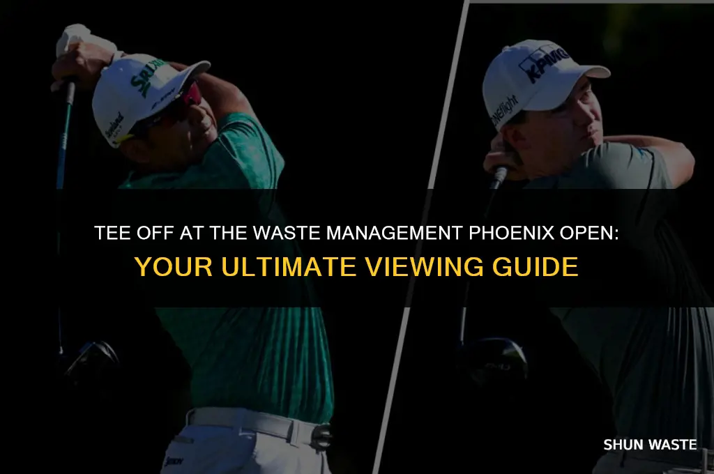 where to watch waste management phoenix open