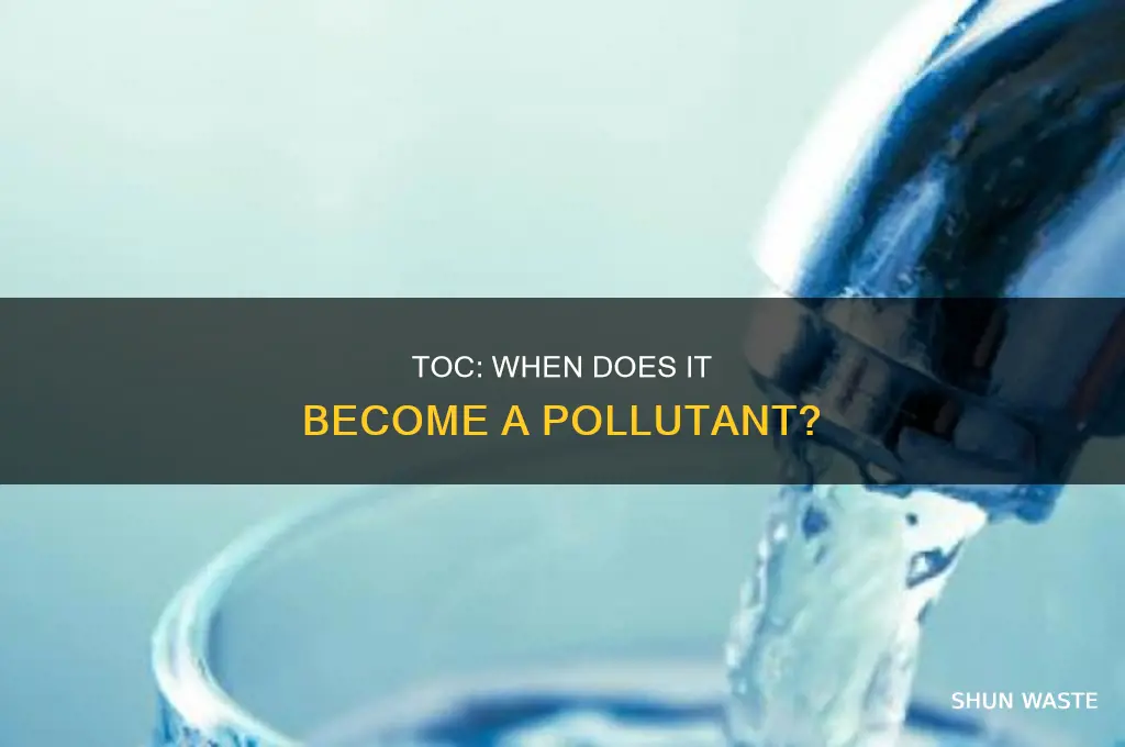 where would toc be a pollutant